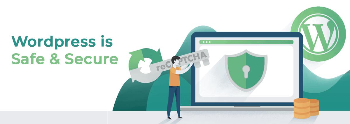 WordPress is safe and secure