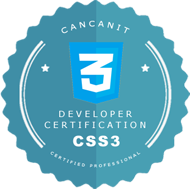 CSS3 Certification logo